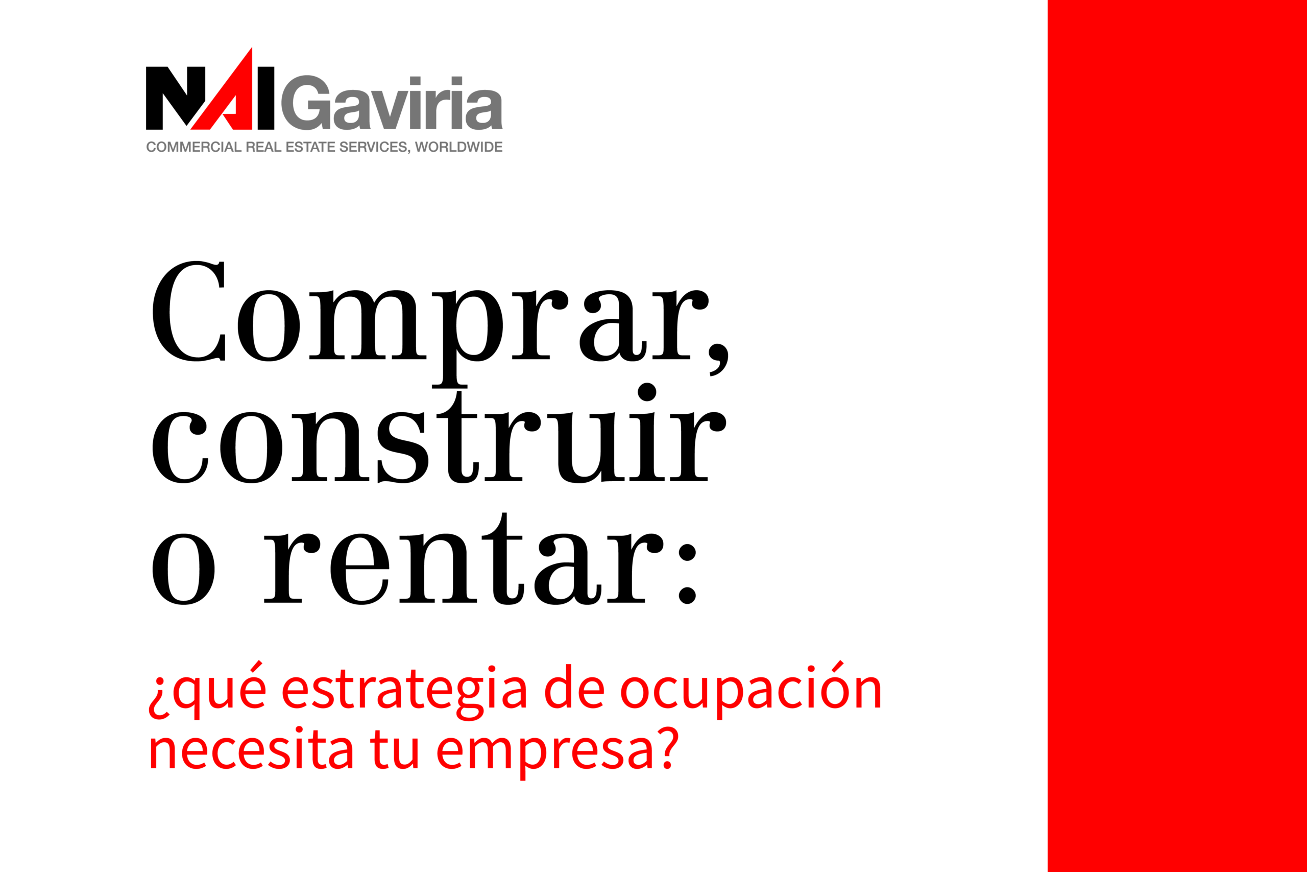 ¿Es mejor comprar, construir o rentar la sede de tu empresa?